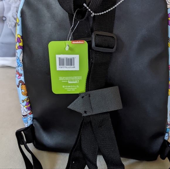 N WT Bioworld Nickelodeon Rugrats Nylon Mini Backpack - Picture 6 of 7